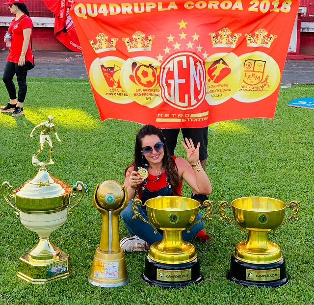 Conquista da Campeonato Sul Brasileiro era o único que faltava na sala de troféus do time/Foto: Divulgação