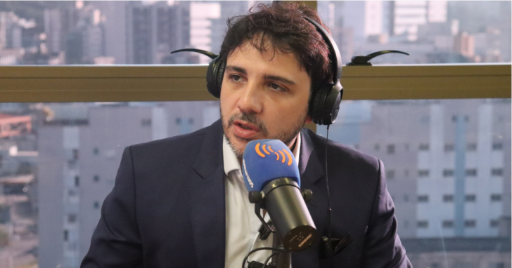 Renan Santos apresenta campanha de pré-candidatura em Criciúma I Foto: Gabrielle Rebelo/4oito