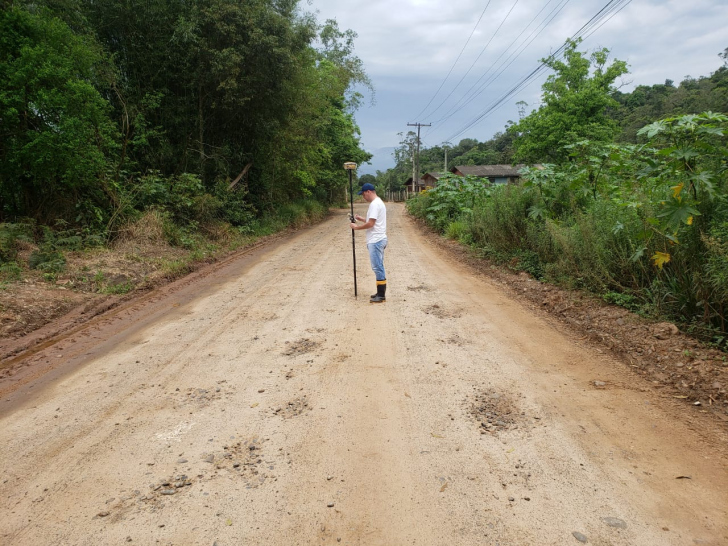 SC-108 está sendo preparada para obras em Jacinto Machado / Divulgação