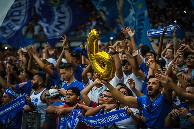 Torcida do campeão Cruzeiro em Minas Gerais / Divulgação