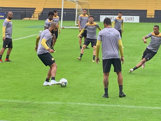 Treino de hoje no gramado do HH / Fotos: Jota Éder / Timaço / Rádio Som Maior