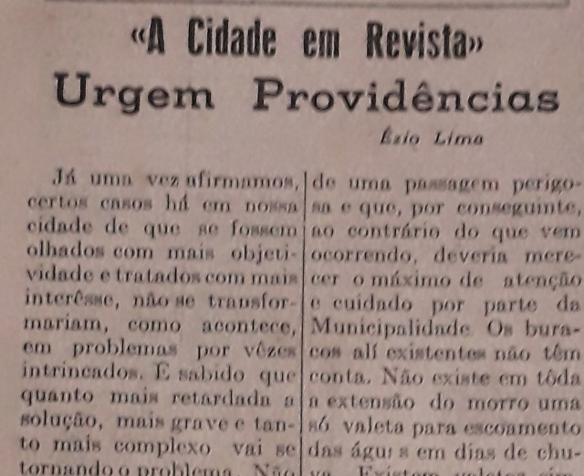 Reprodução / Tribuna Criciumense, 24/1/1957