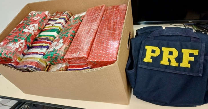 Viagem entre SC e RS termina com maconha apreendida pela PRF | Foto: Divulgação