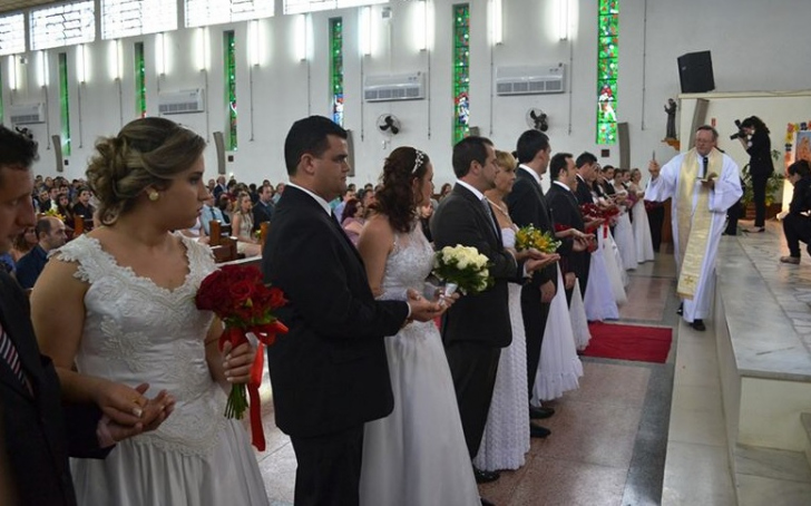 Cerimônia realizada em Forquilhinha (Foto: Divulgação)
