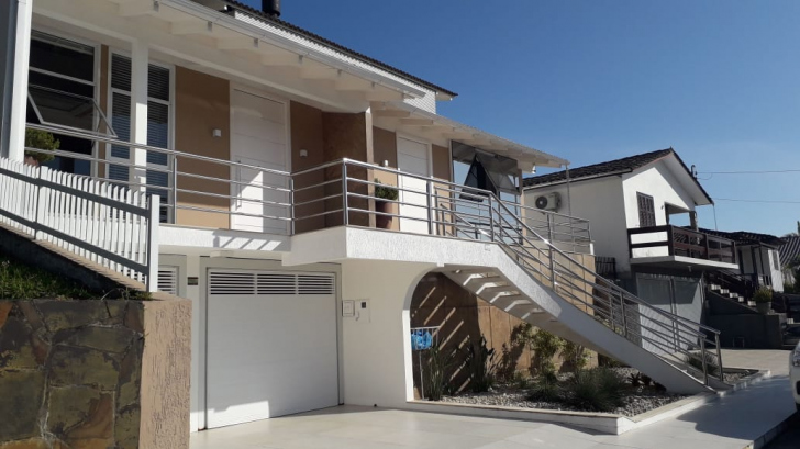 Casa do prefeito Fontanella em Lauro Müller (Foto: Denis Luciano)