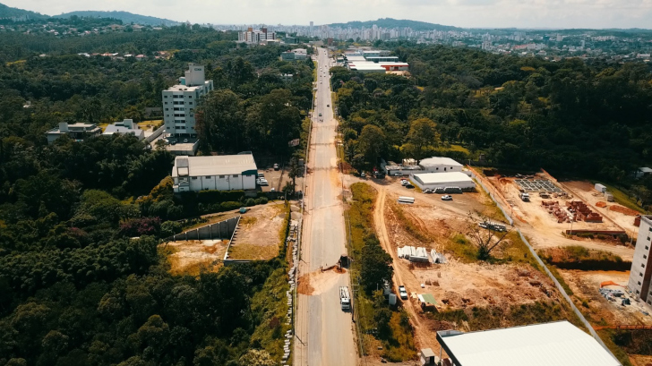 Avenida Luiz Lazzarin (Foto: Prefeitura de Criciúma/Arquivo)