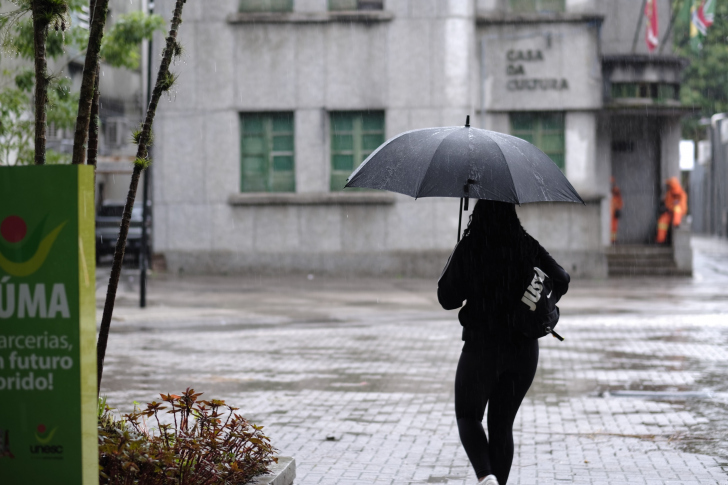 Sexta-feira começou com chuva fraca e temperaturas entre 14°C e 15°C na região de Criciúma | Foto: José Demathé/4oito