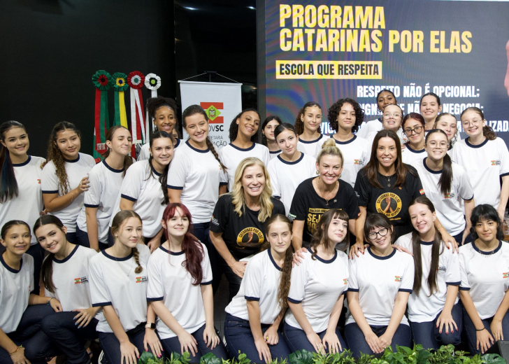 Iniciativa Catarinas por Elas busca combater violência contra a mulher. | Foto: Divulgação/Unesc
