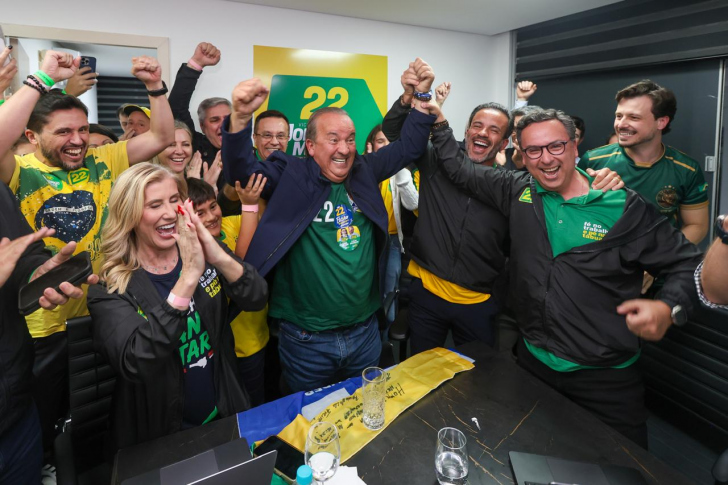 Jorginho foi reeleito após 81,63% das urnas apuradas | Foto: Divulgação/4oito