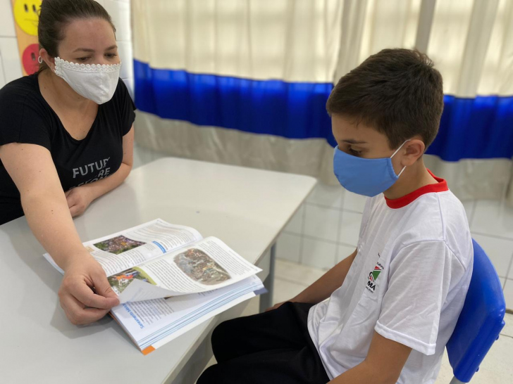 Atendimento na Escola Filho do Mineiro / Foto: Divulgação