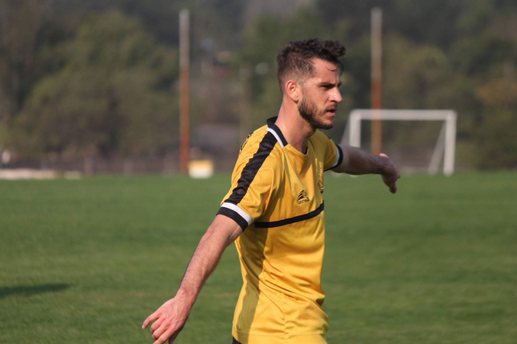 Fellipe Mateus treinou normalmente nesta segunda-feira (Foto: Celso da Luz / Criciúma EC)