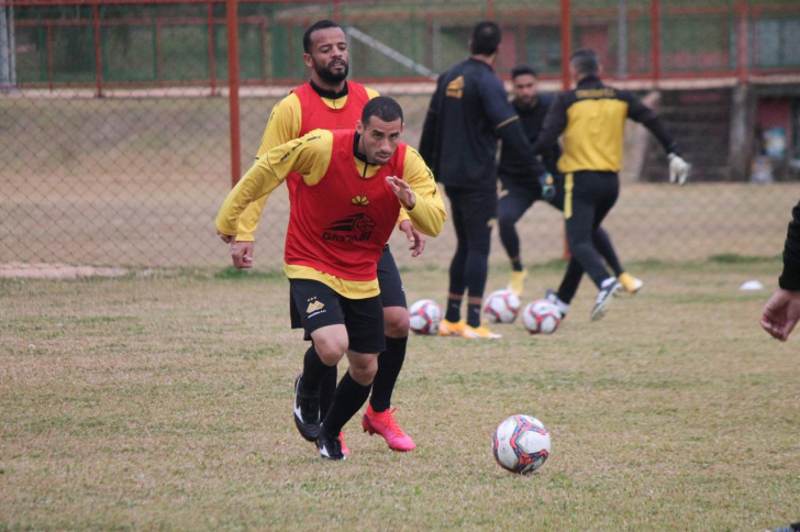 Tigre fez o último treinamento na quinta-feira em Erechim (Foto: Celso da Luz / Criciúma EC)
