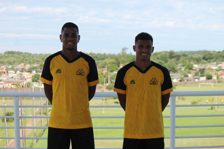 Uilliam Barros e Mateus Anderson foram anunciados nesta quinta (Foto: Celso da Luz / Criciúma EC)