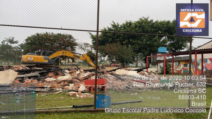 Foto: Defesa Civil Criciúma