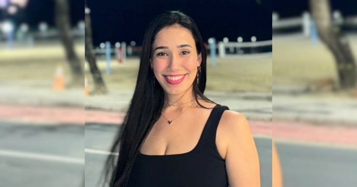 Bruna foi socorrida em estado grave e transferida para Joinville | Foto: Divulgação/Redes sociais