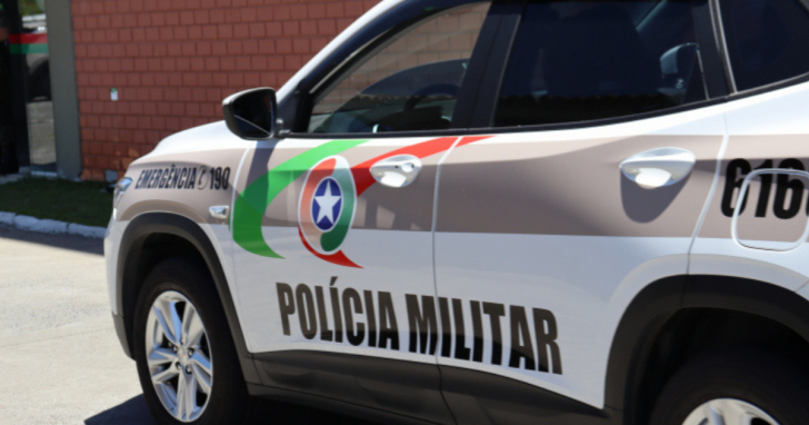 Agressão em Içara: homem ameaça vizinhos após confusão/Foto: PMSC