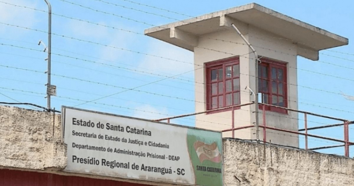 Assinatura da ordem de serviço marca início da construção do novo presídio de Araranguá | Foto: Divulgação/Rádio Araranguá