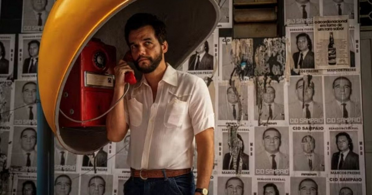 Cena de “O Agente Secreto”, filme brasileiro indicado a quatro categorias no Oscar 2026 | Foto: Divulgação