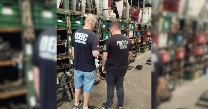 Operação resultou na prisão de dois responsáveis pelos estabelecimentos | Foto: Divulgação/PM/4oito