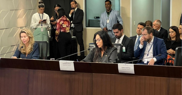 Geovania de Sá participa de reunião no TCU sobre obras dos túneis do Morro dos Cavalos | Foto: Divugação