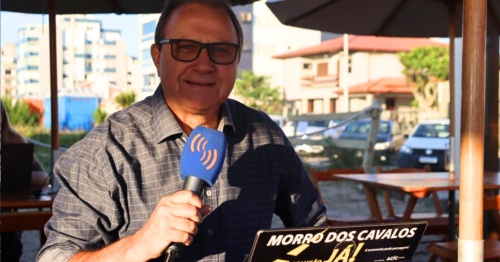 Programa Especial Adelor Lessa diretamente de Balneário Rincão | Foto: Kamille Rosso