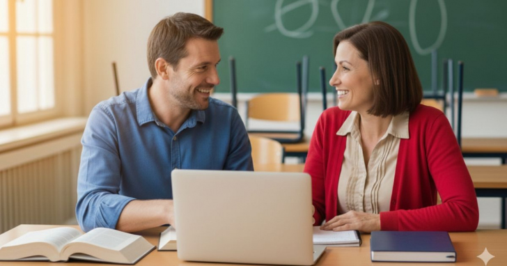 Programa do MEC reforça valorização da carreira docente no Brasil I Foto: imagem reproduzida com auxílio de IA/4oito