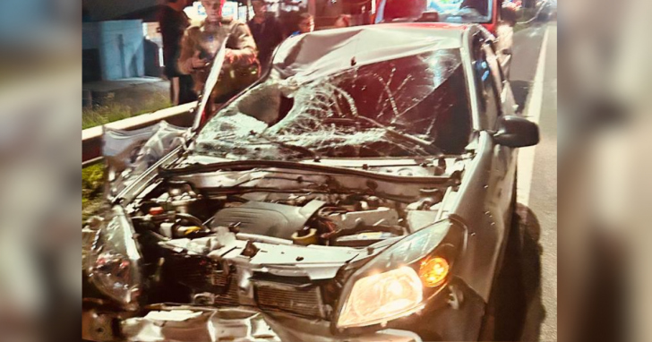 Ciclista perde a vida após acidente na BR-101 | Foto: CBM SC