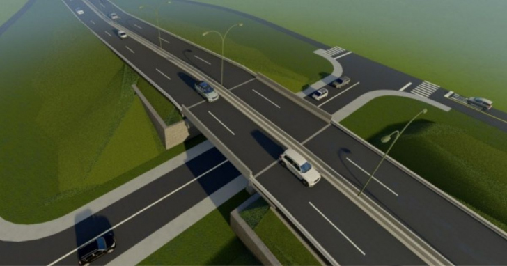 Projeto da extensão da Via Rápida até Balneário Rincão prevê viadutos e nova ligação com o litoral | Foto: Iparque/Divulgação/4oito