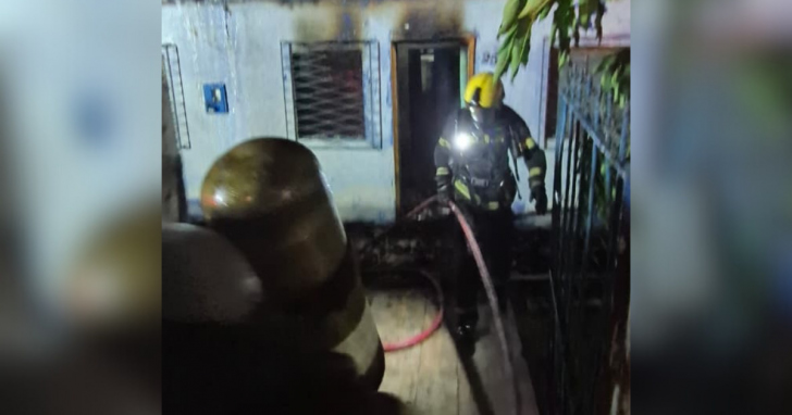 Fogo destrói casa e resulta na morte de morador I Foto: Divulgação