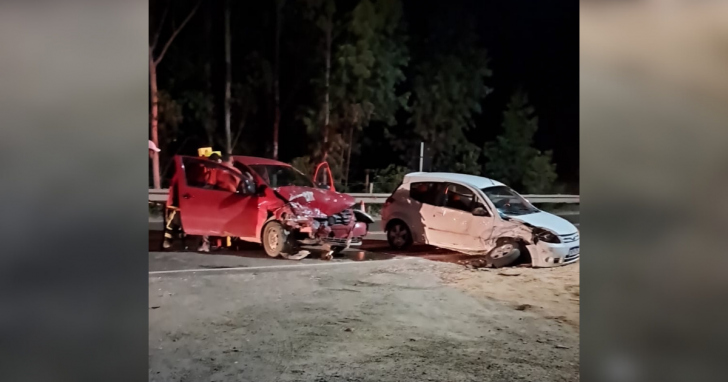 Acidente em Lauro Müller mobiliza bombeiros e SAMU I Foto: Divulgação