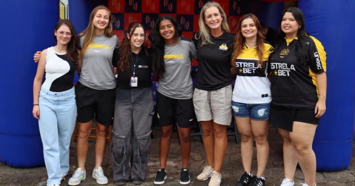 Projeto Elas dá voz às mulheres no esporte em Criciúma I Foto: Rayssa Fernandes/4oito