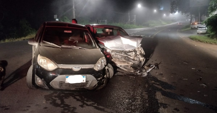 Ocorência mobilizou equipes do corpo de bombeiros e da Polícia Rodoviária Estadual | Foto: Reproudção/4°BBM