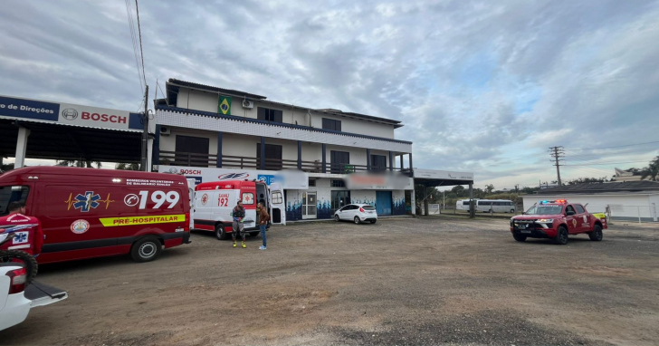 Vìtima foi encaminhada ao Hospital São José | Foto: Divulgação/CBVBR
