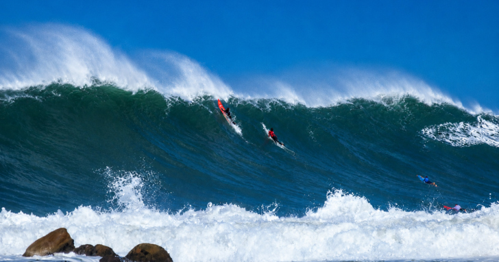 Rota do Big Surf foi lançada nesta terça-feira (12) no Sul de Santa Catarina | Foto: Prefeitura de Laguna/Divulgação/4oito