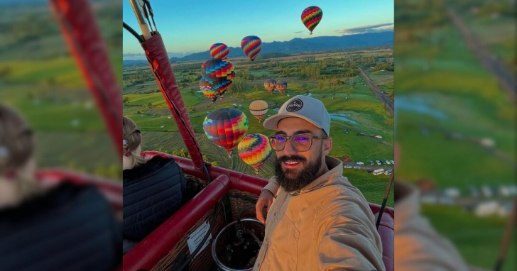 Piloto aparece em voo recente, antes do desaparecimento em SC | Foto: Divulgação