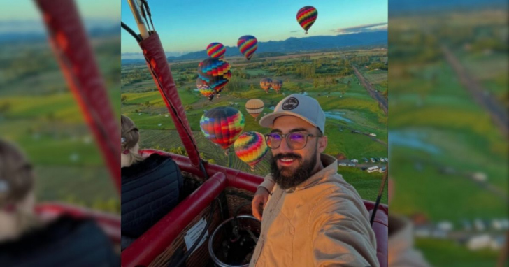 Piloto aparece em voo recente, antes do desaparecimento em SC | Foto: Divulgação