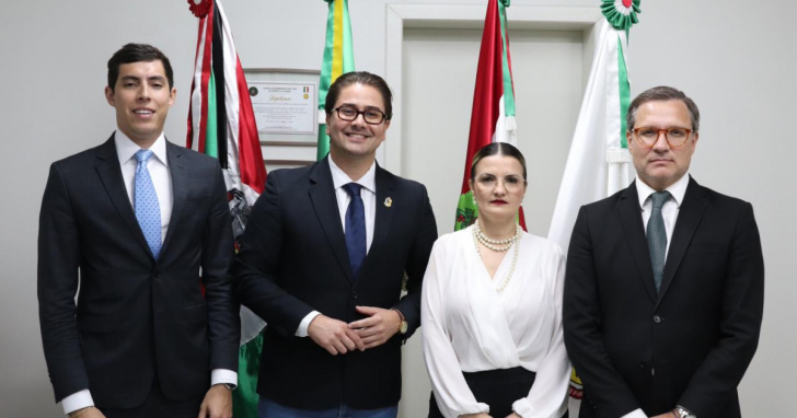 Sessão Tribuna Livre desta terça-feira (9) / Foto: Luan Aravena/Câmara de Vereadores de Criciúma