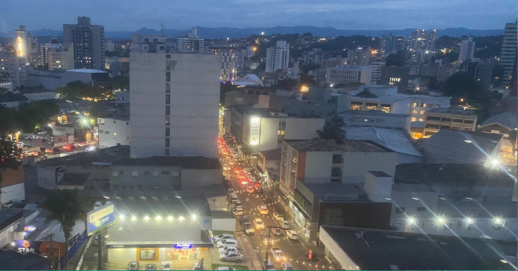 Natal começa com clima amigável, mas termina com chuva. Foto: Maryele Cardoso