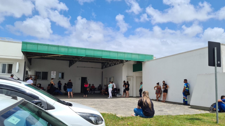 Imagem feita na manhã desta quinta-feira, 06, na unidade de pronto atendimento/Foto: Divulgação