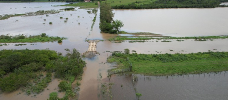 Chuvas em Içara | Foto: Divulgação/Prefeitura de Içara
