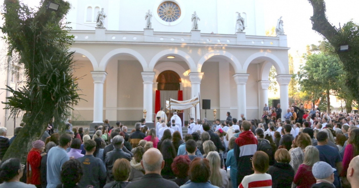 Celebração de Corpus Christi volta a movimentar comunidades religiosas em Criciúma | Foto: Divulgação/Diocese de Criciúma