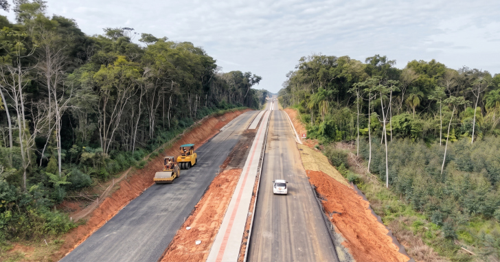 Obra da Avenida Antônio Scotti totaliza mais de R$ 20 milhões em investimentos | Foto: Gregori Flauzino/Decom