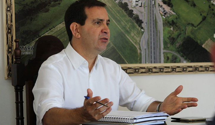 Arlindo Rocha é prefeito de Maracajá (Foto: Arquivo / Divulgação)
