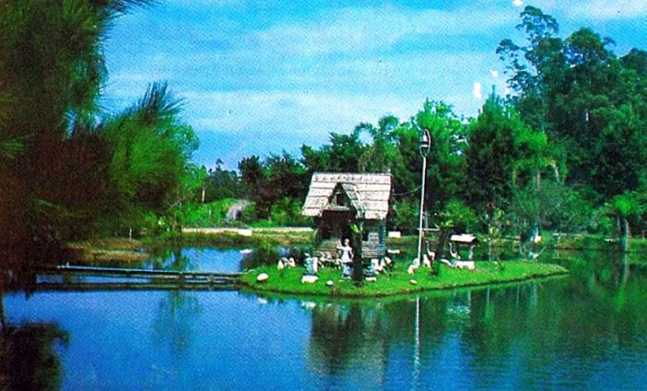 O Balneário São Pedro entre os anos 50 e 80 / Foto: Nei Manique / Acervo pessoal