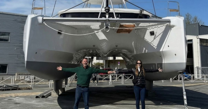 Catamarã será utilizado para a viagem de 50 mil quilômetros - Foto: Reprodução/Instagram/andreborgesdefreitas