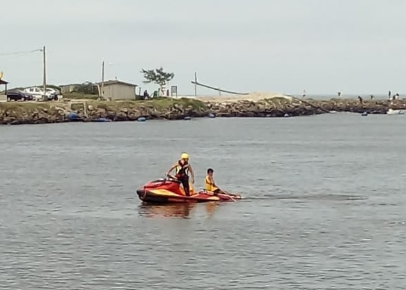 Bombeiros fizeram as buscas no Rio Mampituba / Divulgação