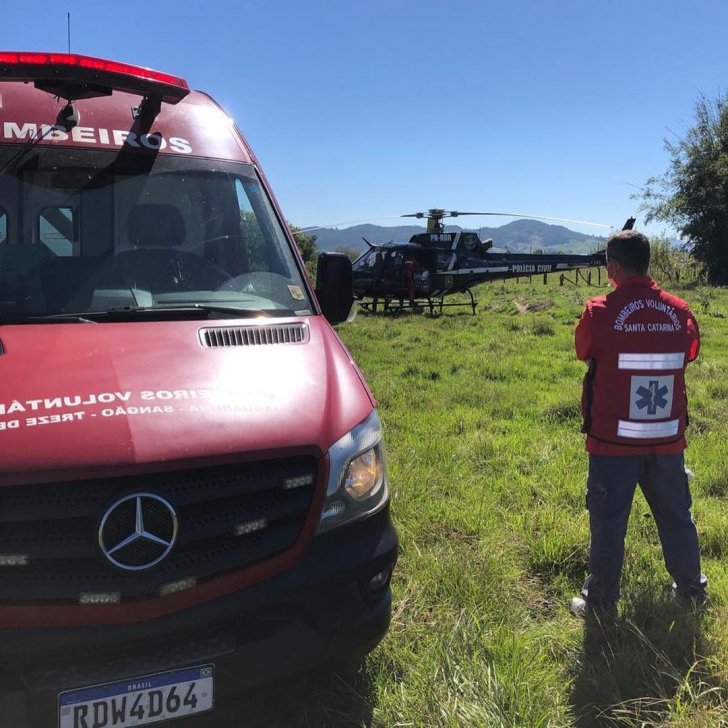 Foto: Divulgação/Bombeiros Voluntários de Jaguaruna