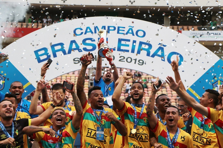 O Brusque campeão da Série D / Foto: Reprodução