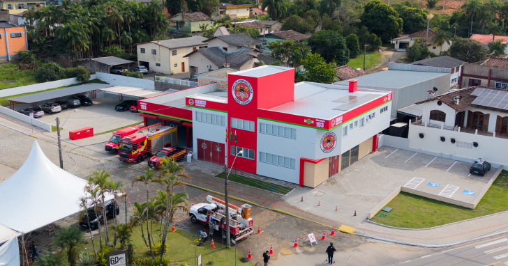 Bombeiros do Sul de SC tiveram dia histórico | Foto: Guilherme Bento/Secom-SC/4oito