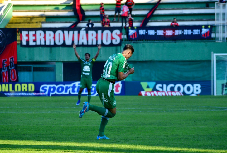 Chapecoense empatou com o Brusque aos 44 do segundo tempo / Foto: Julia Galvão / ACF